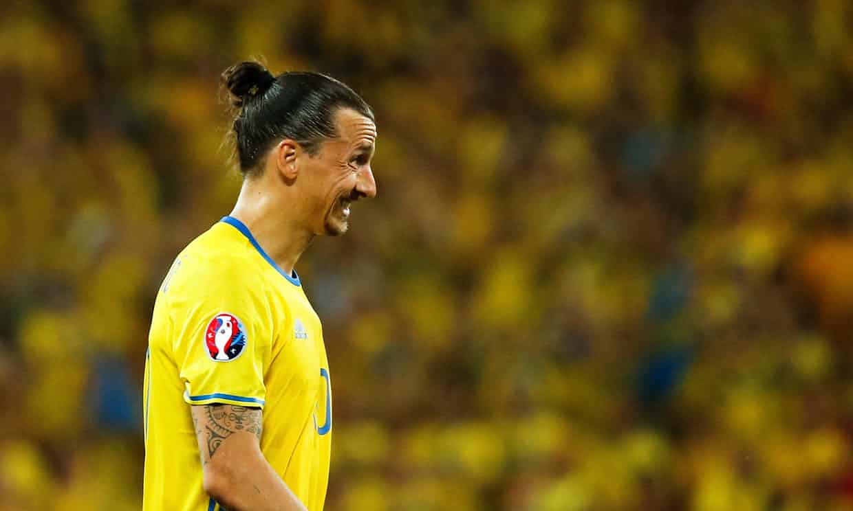 
 Zlatan Ibrahimovic believes the reason he has been left out of the Swedish team has little to do with his injury. “I do not have a typical Swedish name and I do not have the typical Swedish attitude and behaviour,” he said. Photograph: Eric Gaillar